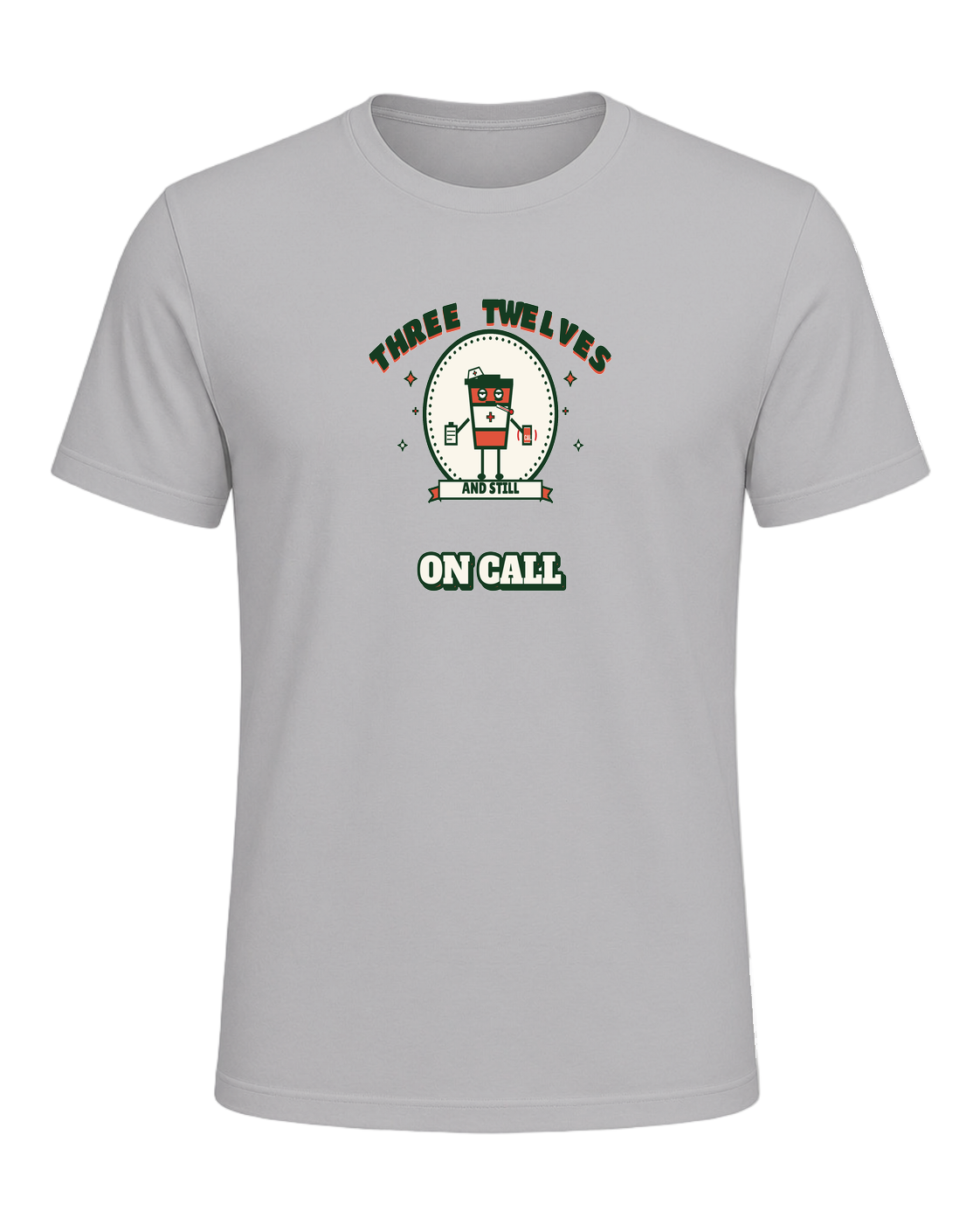THREE TWELVES AND STILL ON CALL — Athletic Heather