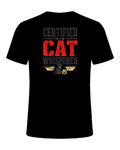 CERTIFIED CAT WHISPERER — Black