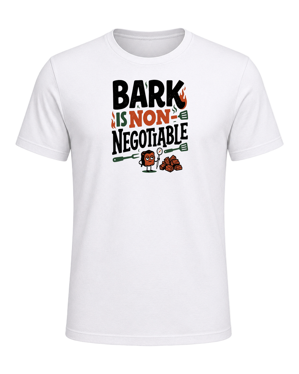 BARK IS NON-NEGOTIABLE — White