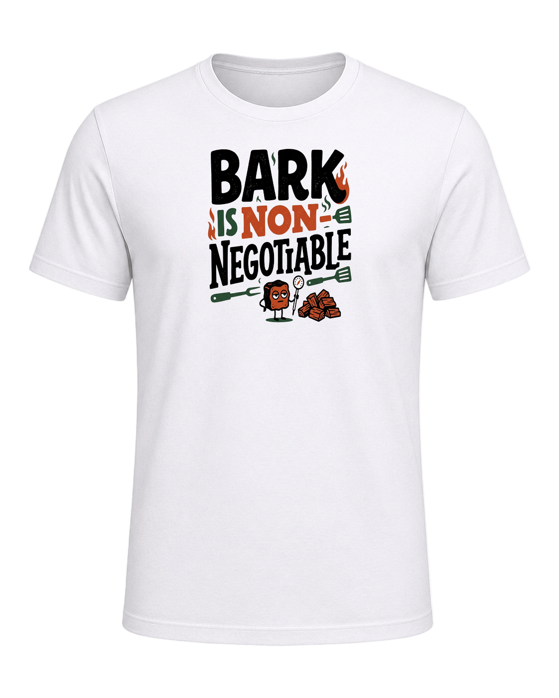BARK IS NON-NEGOTIABLE — White