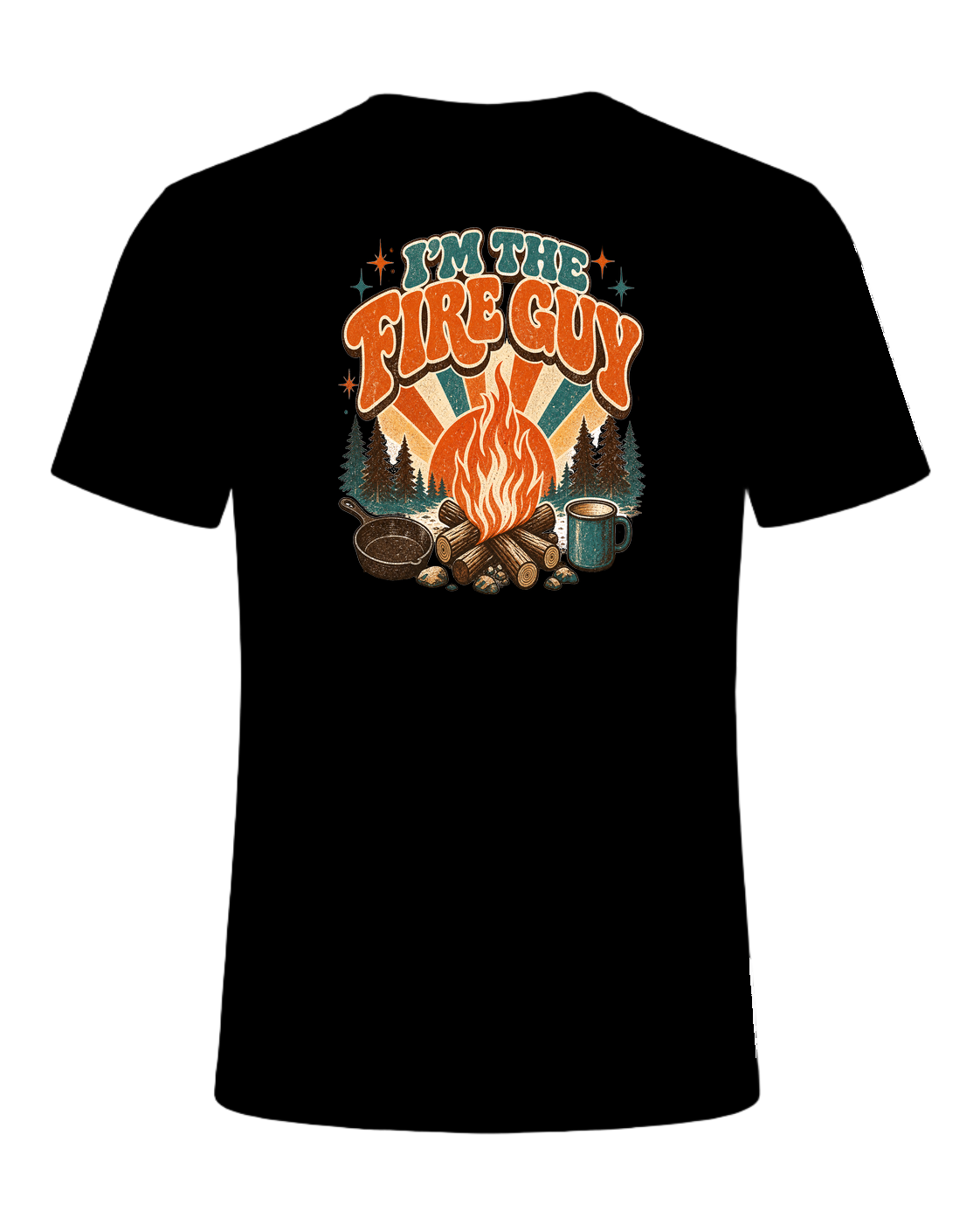 I'M THE FIRE GUY — Black