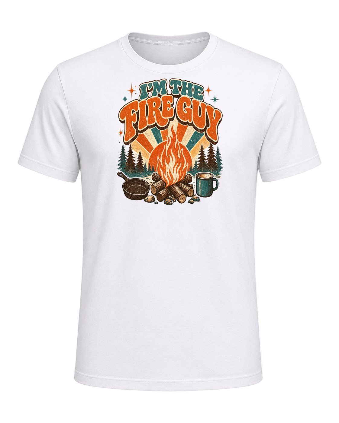 I'M THE FIRE GUY — White