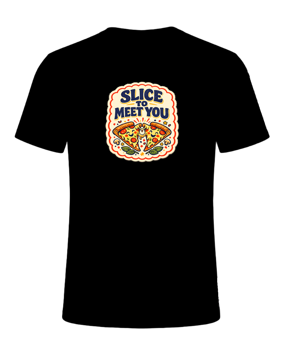 Slice To Meet You Tee — Black
