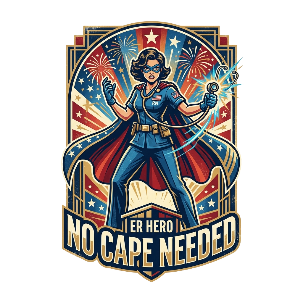 ER Nurse Superhero