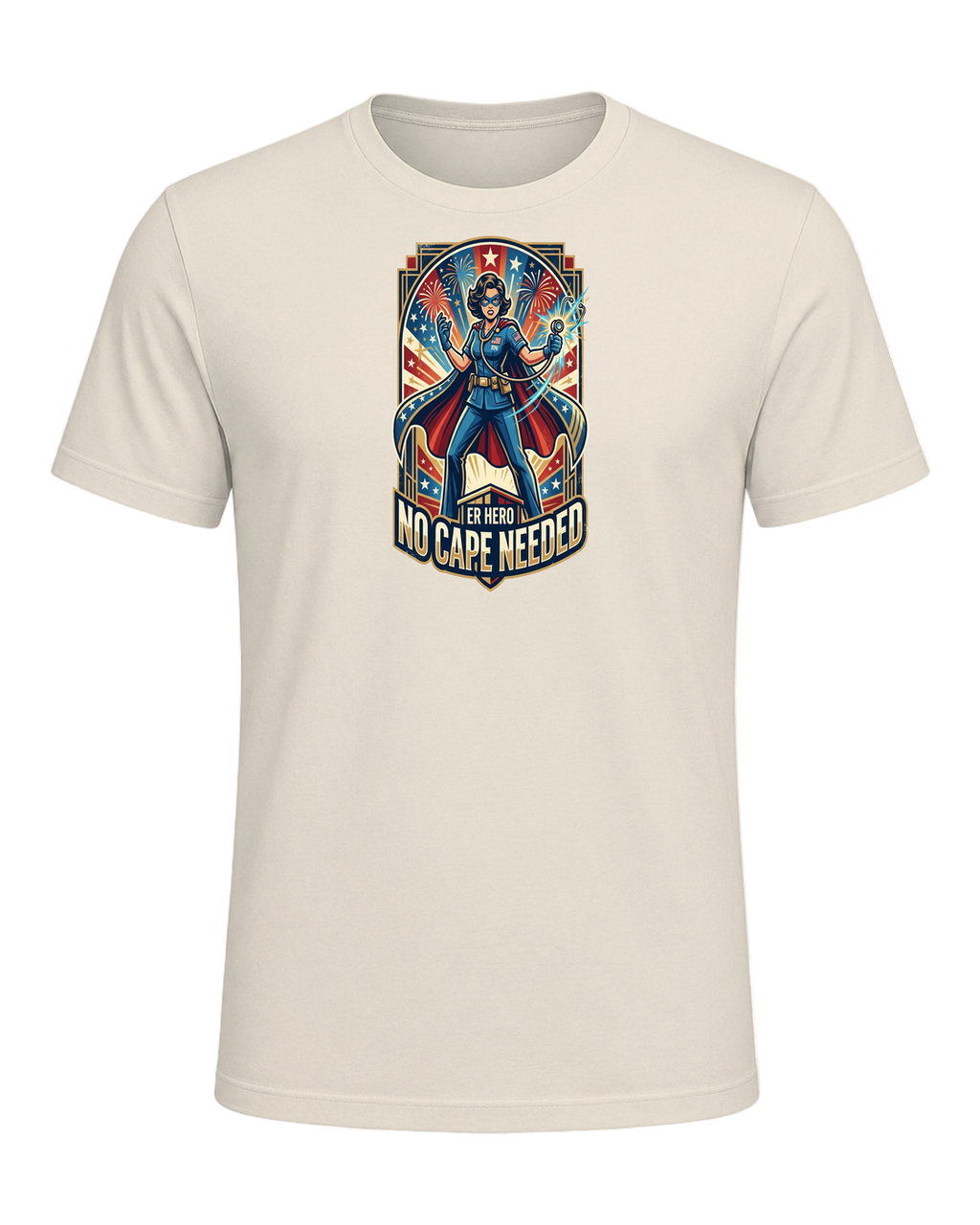 ER Nurse Superhero — Heather Prism Natural