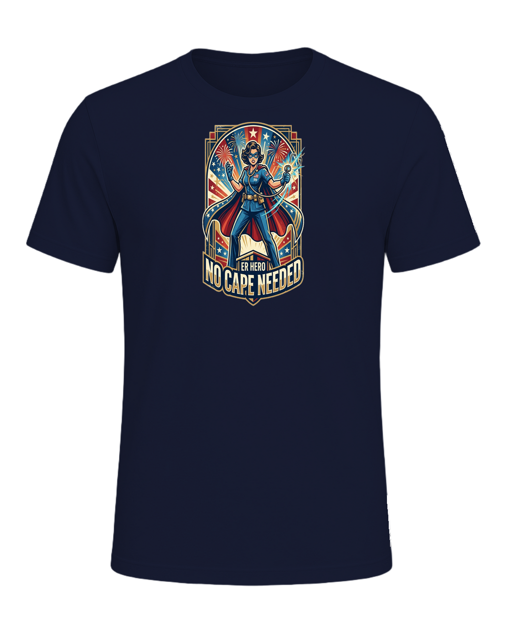 ER Nurse Superhero — Navy
