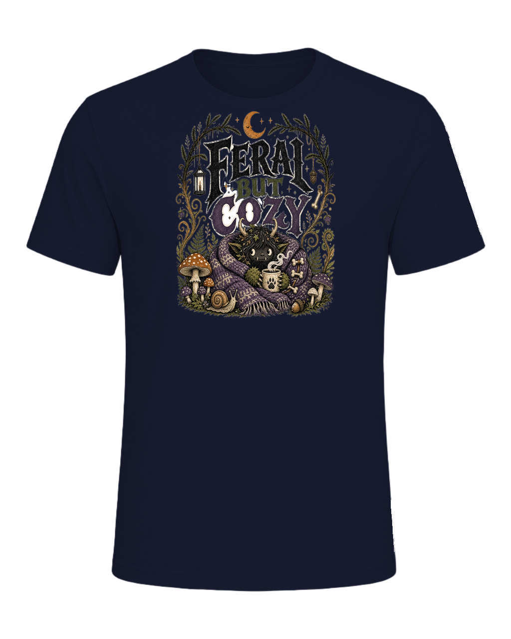 FERAL BUT COZY — Navy