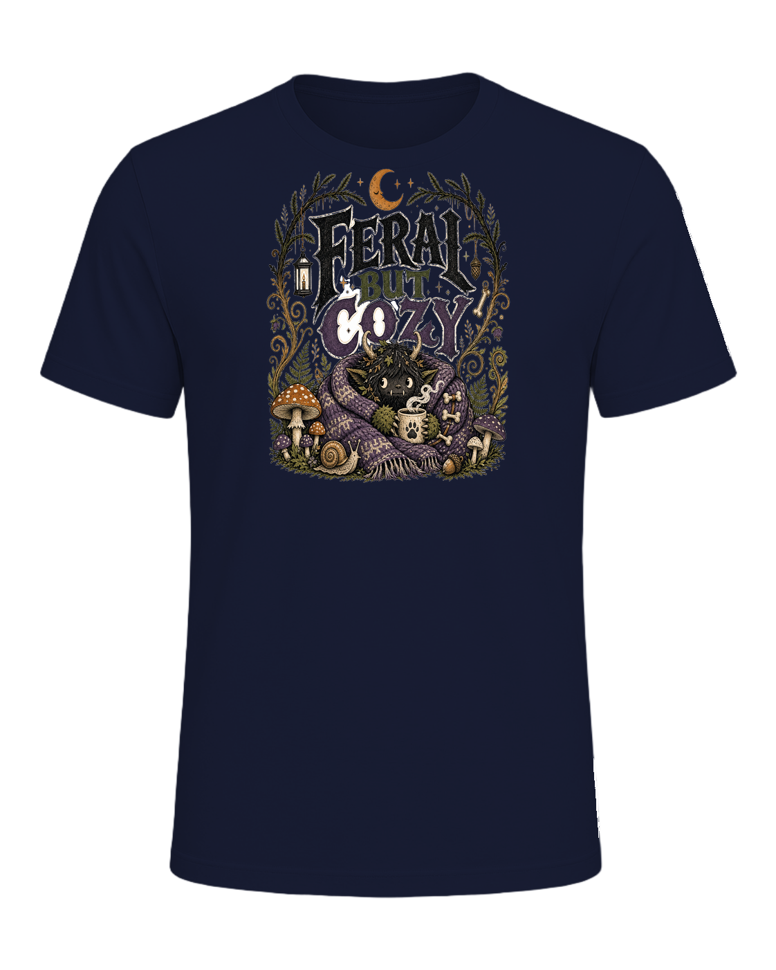 FERAL BUT COZY — Navy