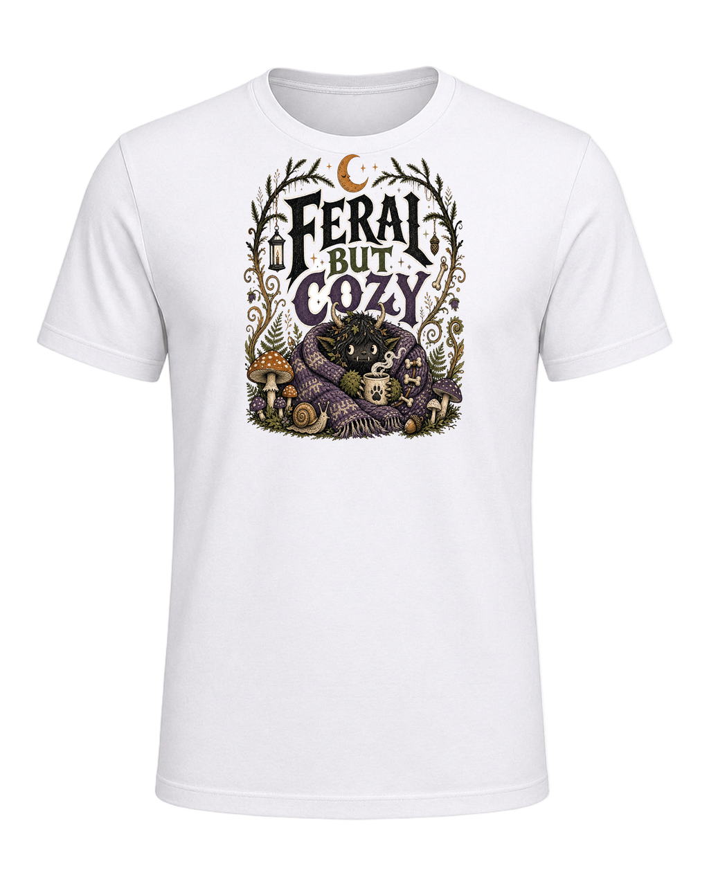 FERAL BUT COZY — White