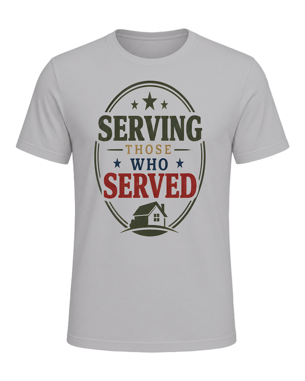 SERVING THOSE WHO SERVED — Athletic Heather