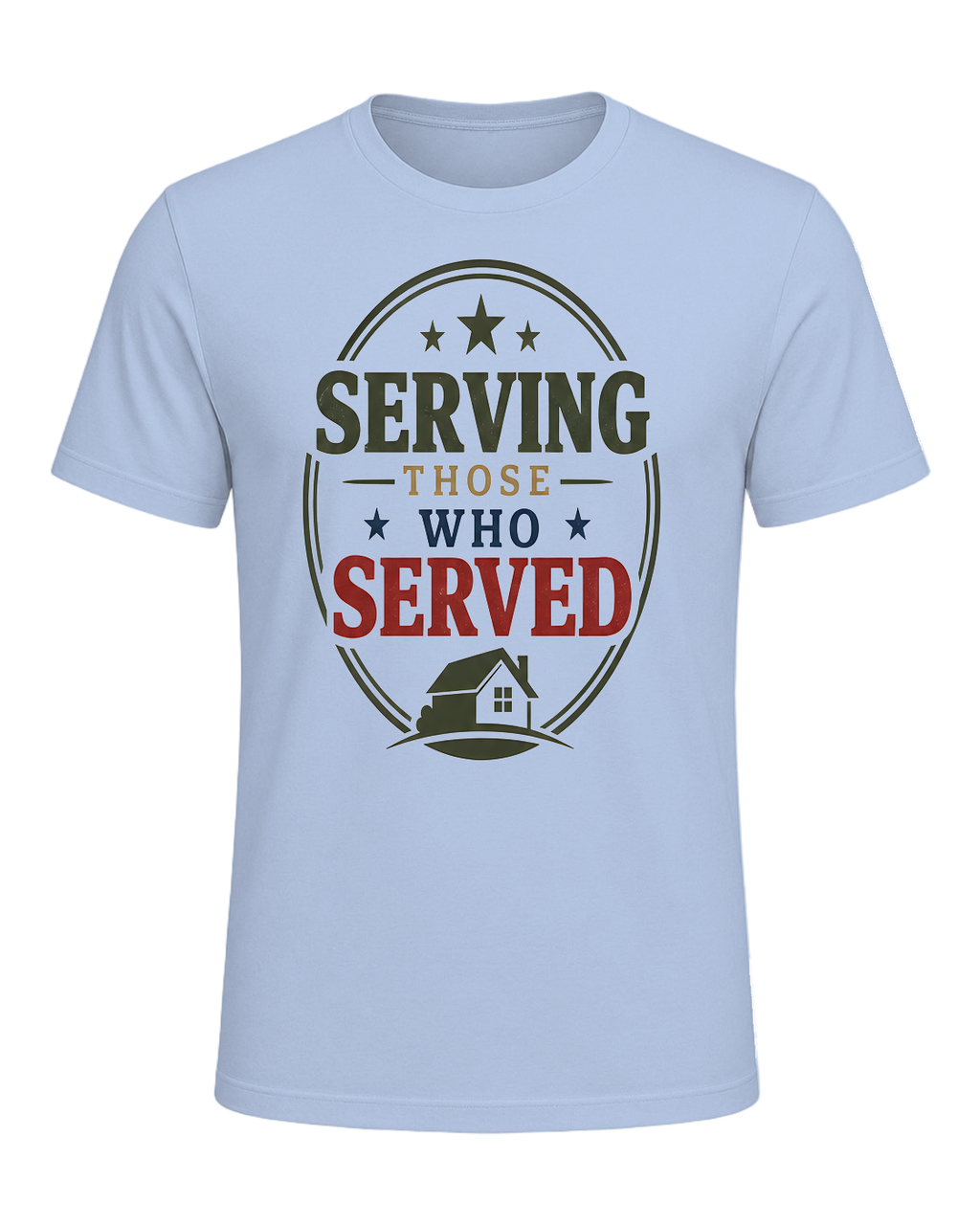 SERVING THOSE WHO SERVED — Baby Blue