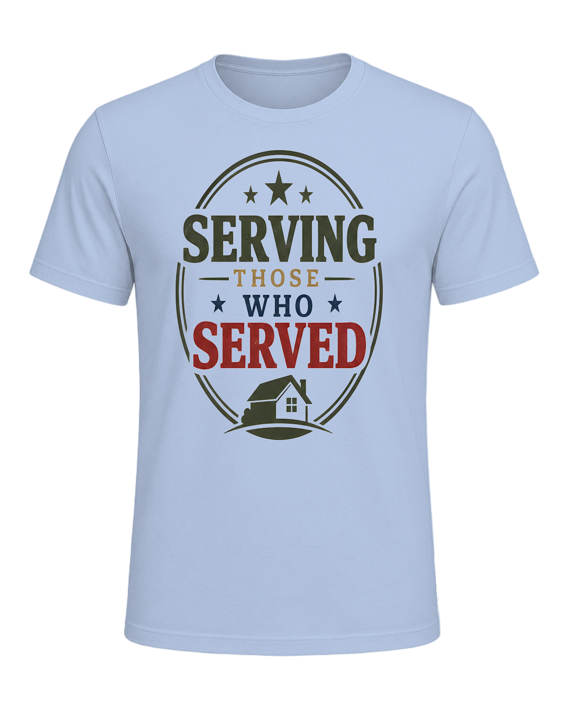 SERVING THOSE WHO SERVED — Baby Blue