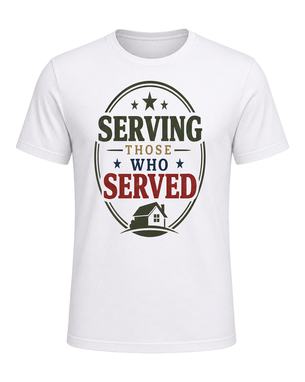 SERVING THOSE WHO SERVED — White