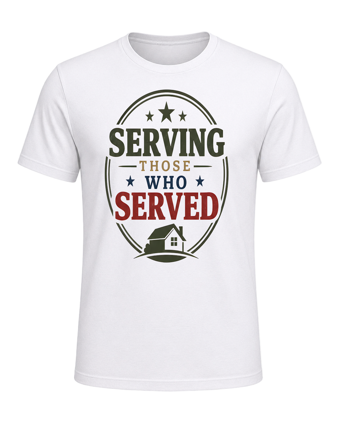 SERVING THOSE WHO SERVED — White