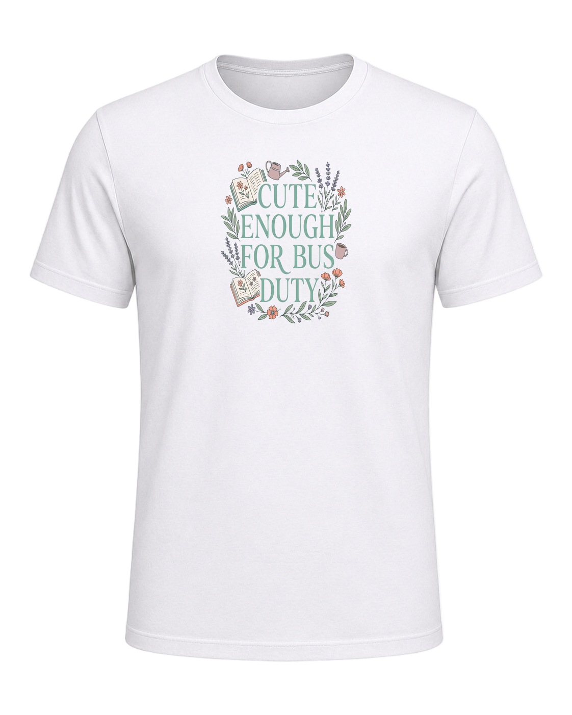 CUTE ENOUGH FOR BUS DUTY — White