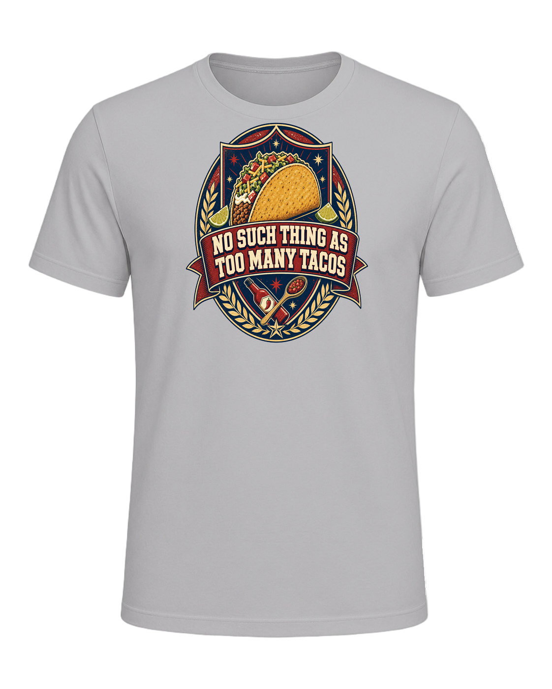 NO SUCH THING AS TOO MANY TACOS — Athletic Heather