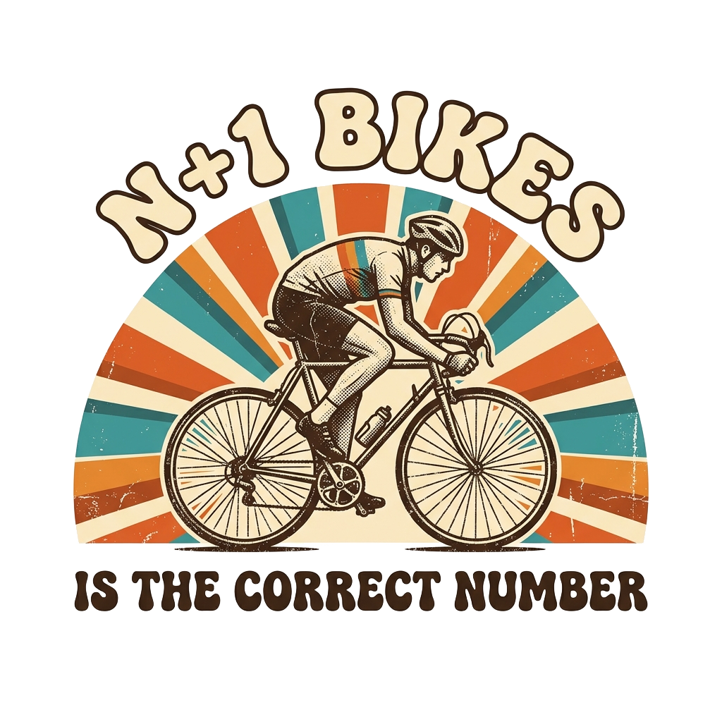 N+1 BIKES IS THE CORRECT NUMBER