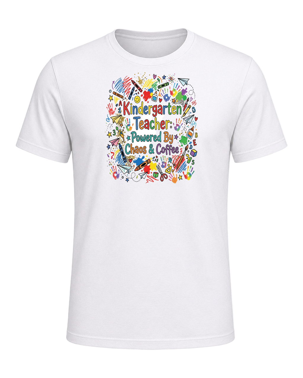 Kindergarten Teacher Chaos — White