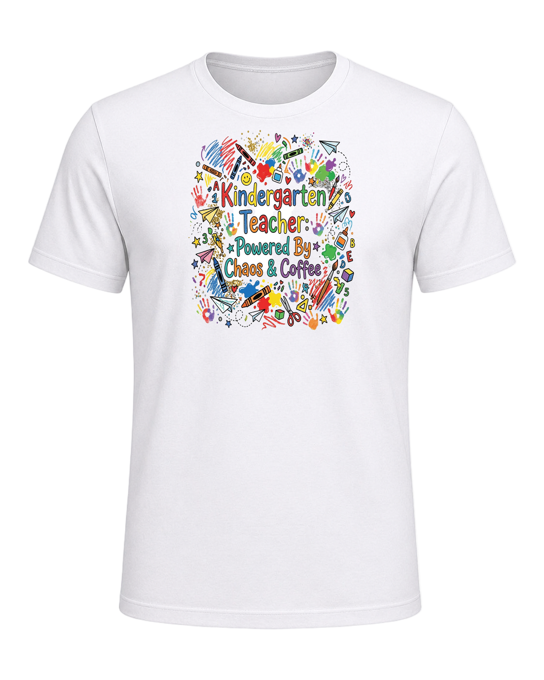 Kindergarten Teacher Chaos — White