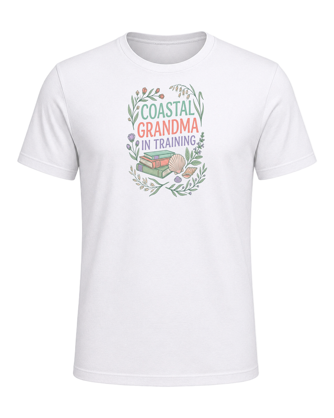 COASTAL GRANDMA IN TRAINING — White