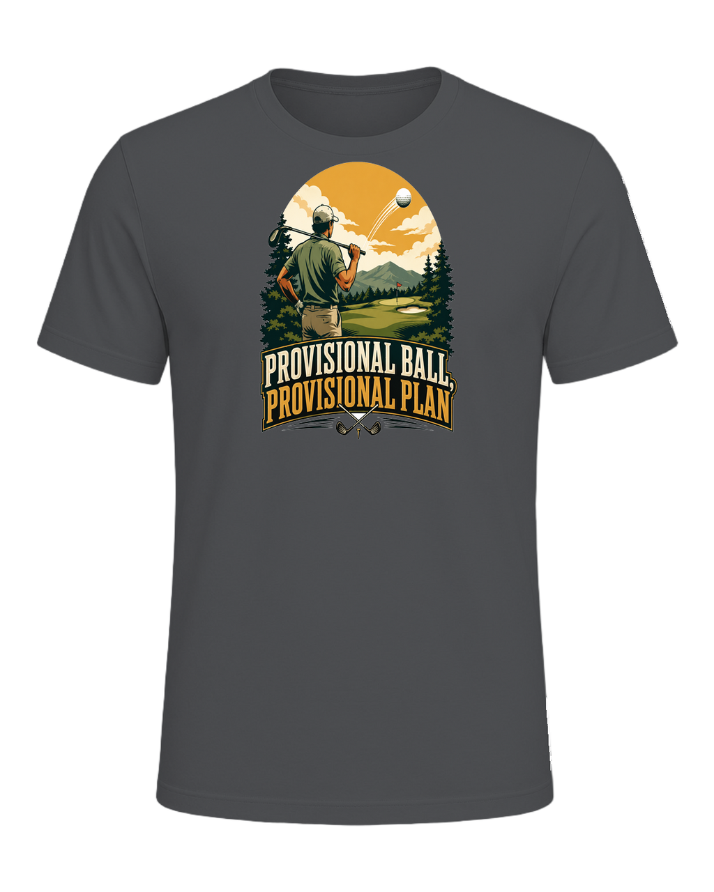 provisional ball, provisional plan — Asphalt