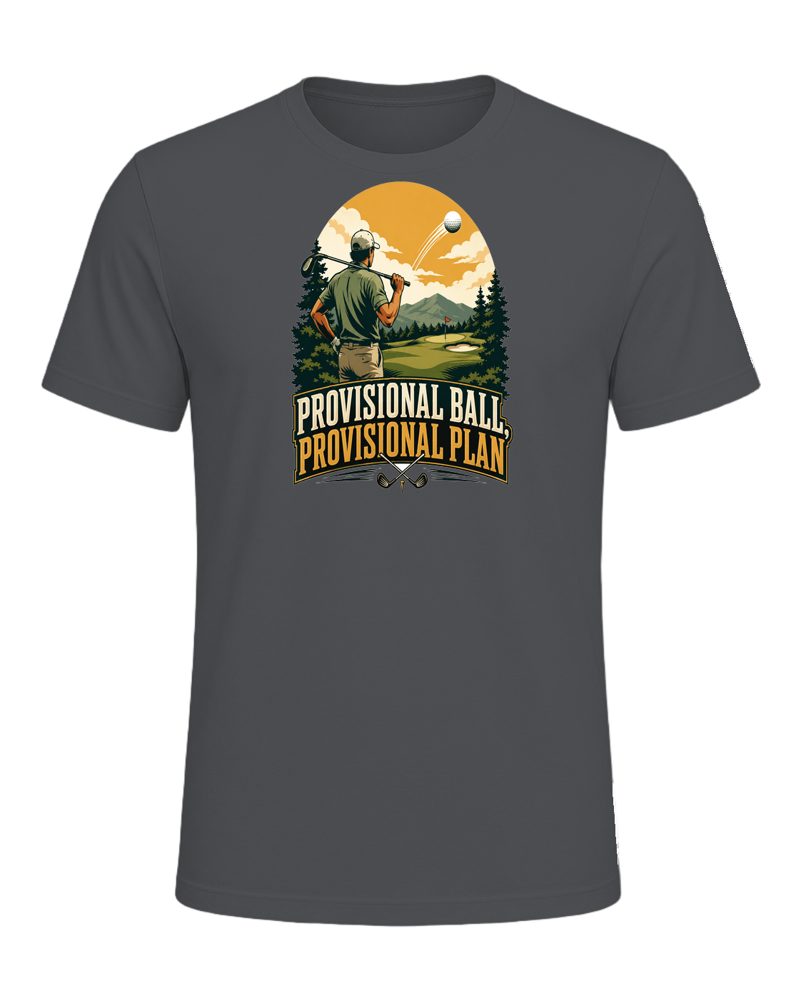 provisional ball, provisional plan — Asphalt