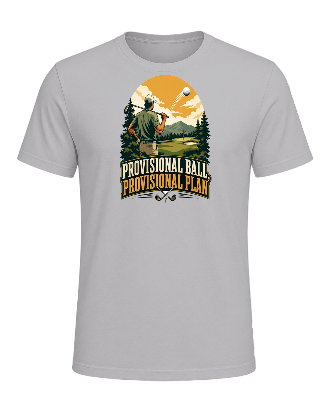 provisional ball, provisional plan — Athletic Heather