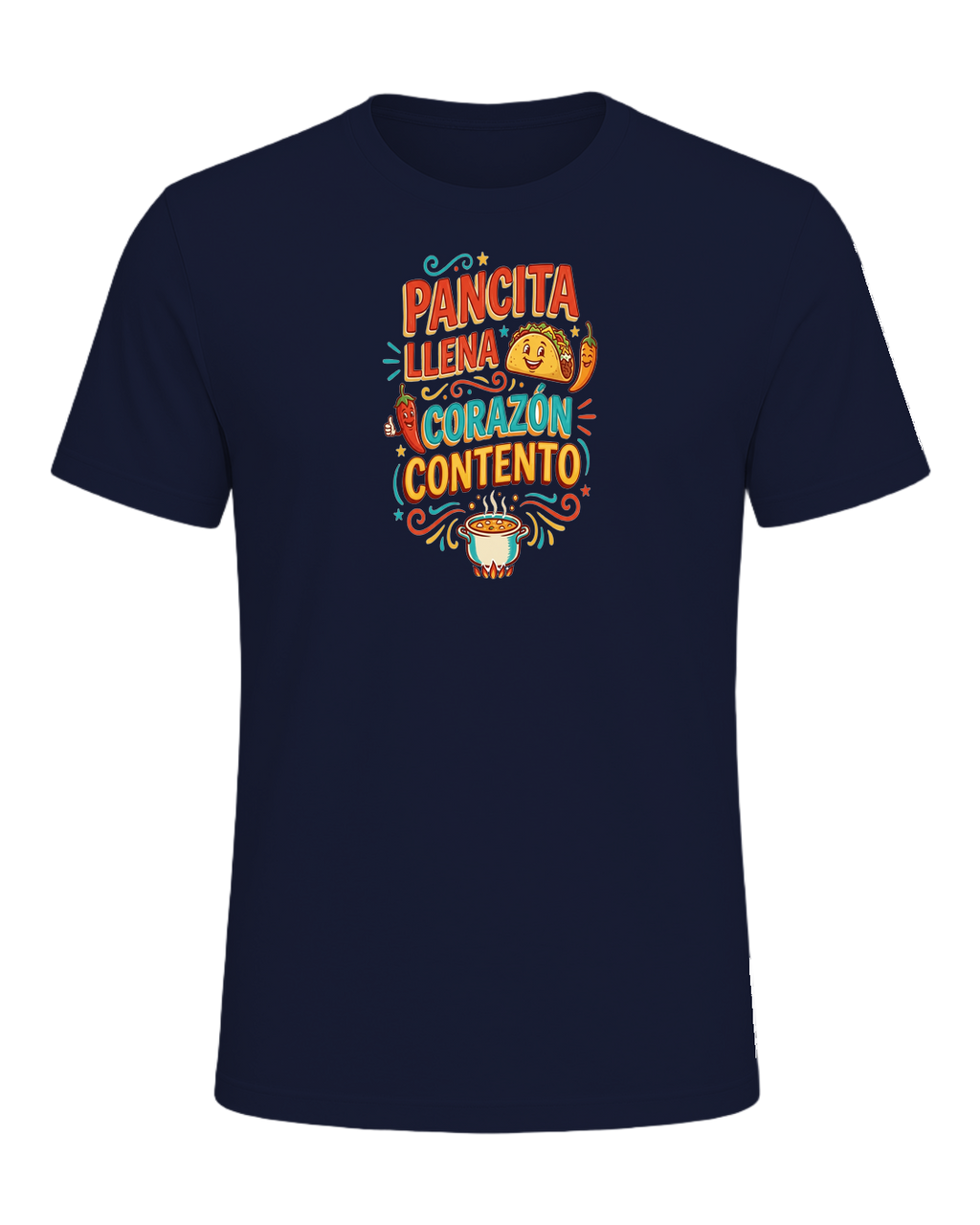 PANCITA LLENA CORAZÓN CONTENTO — Navy