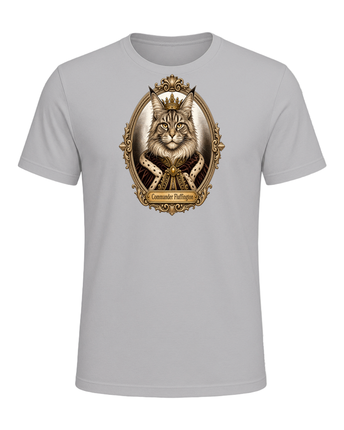 Maine Coon Royalty — Athletic Heather