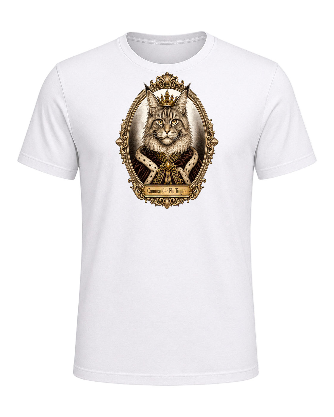Maine Coon Royalty — White