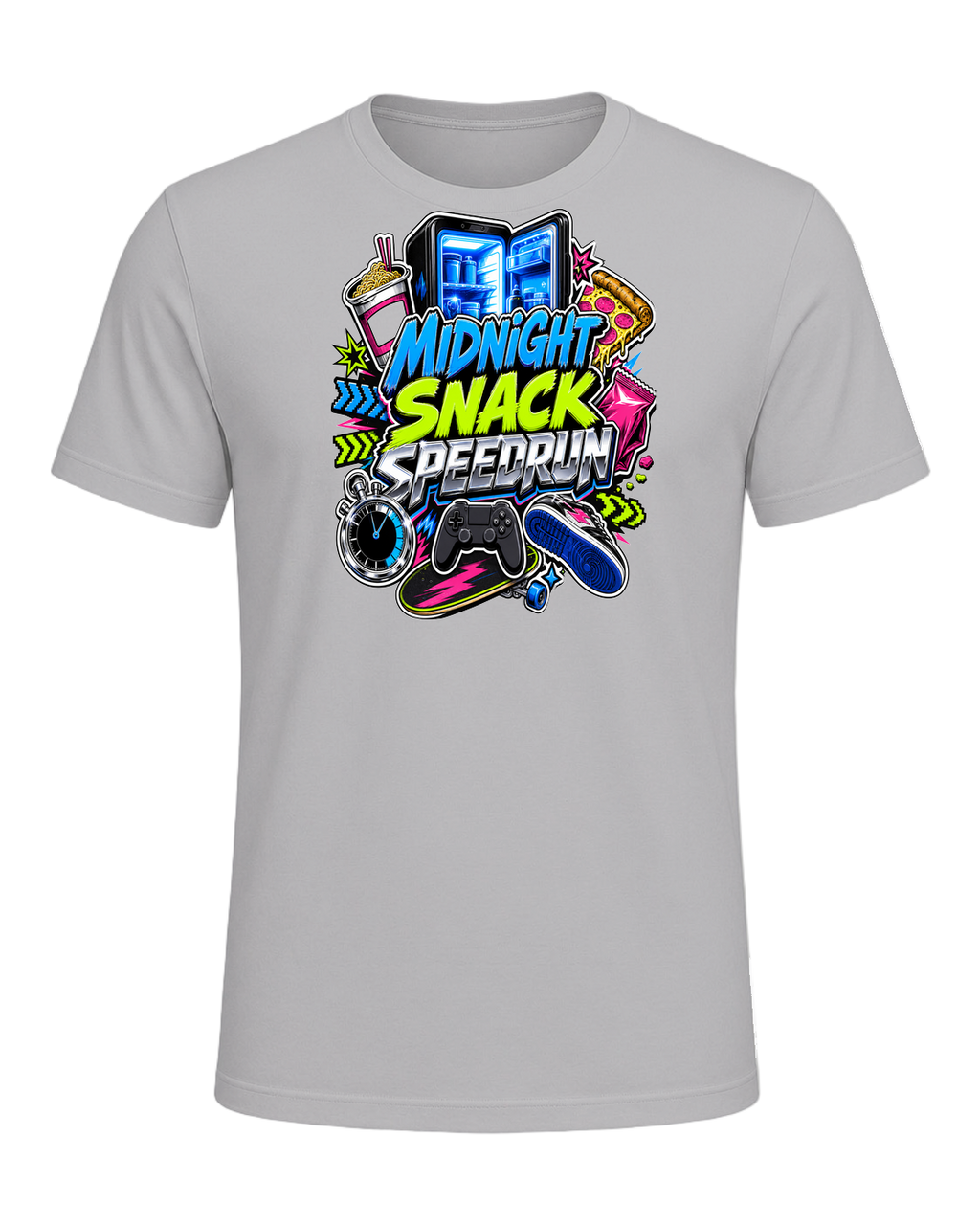 MIDNIGHT SNACK SPEEDRUN — Athletic Heather