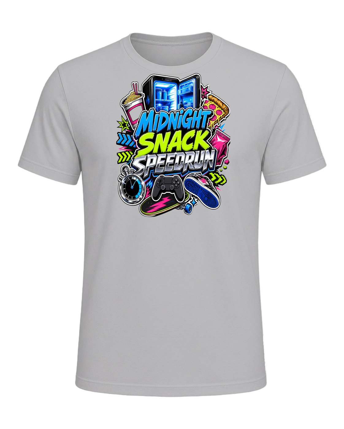 MIDNIGHT SNACK SPEEDRUN — Athletic Heather