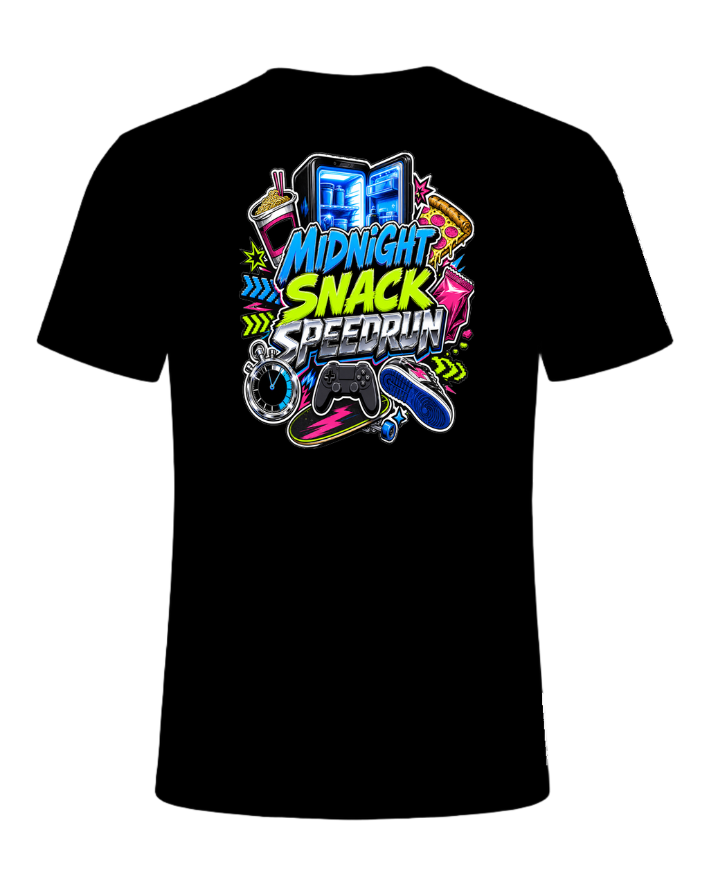 MIDNIGHT SNACK SPEEDRUN — Black