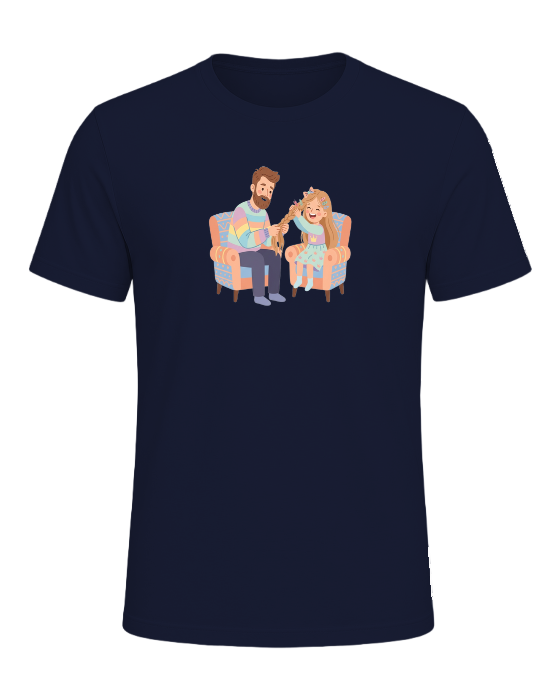 Girl Dad — Navy