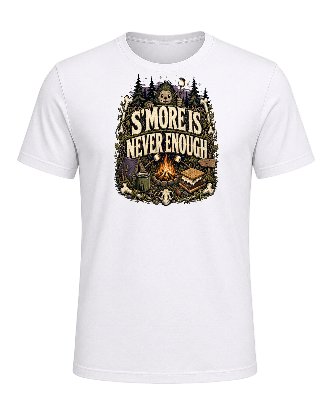 S'MORE IS NEVER ENOUGH — White