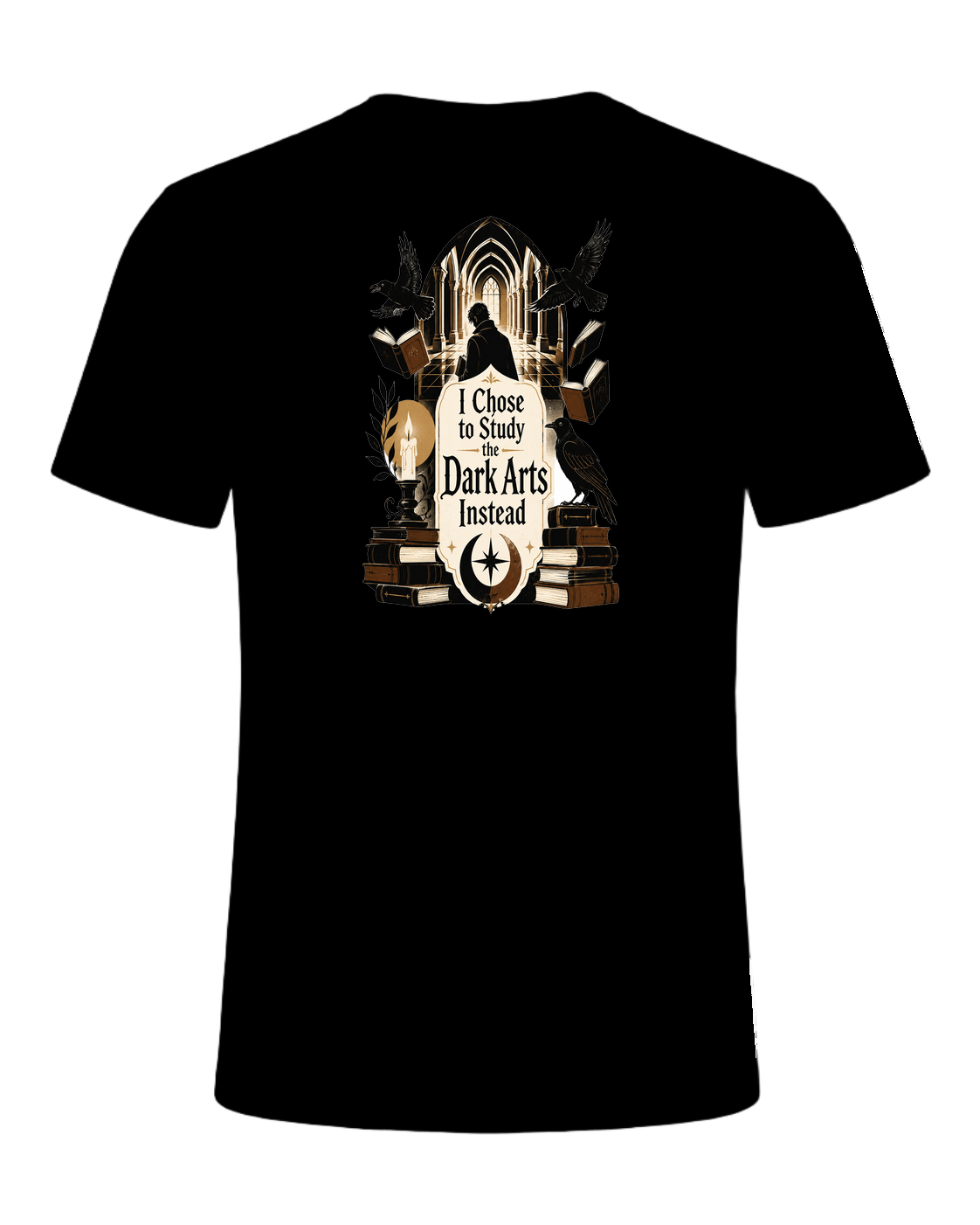 Dark Academia Scholar — Black