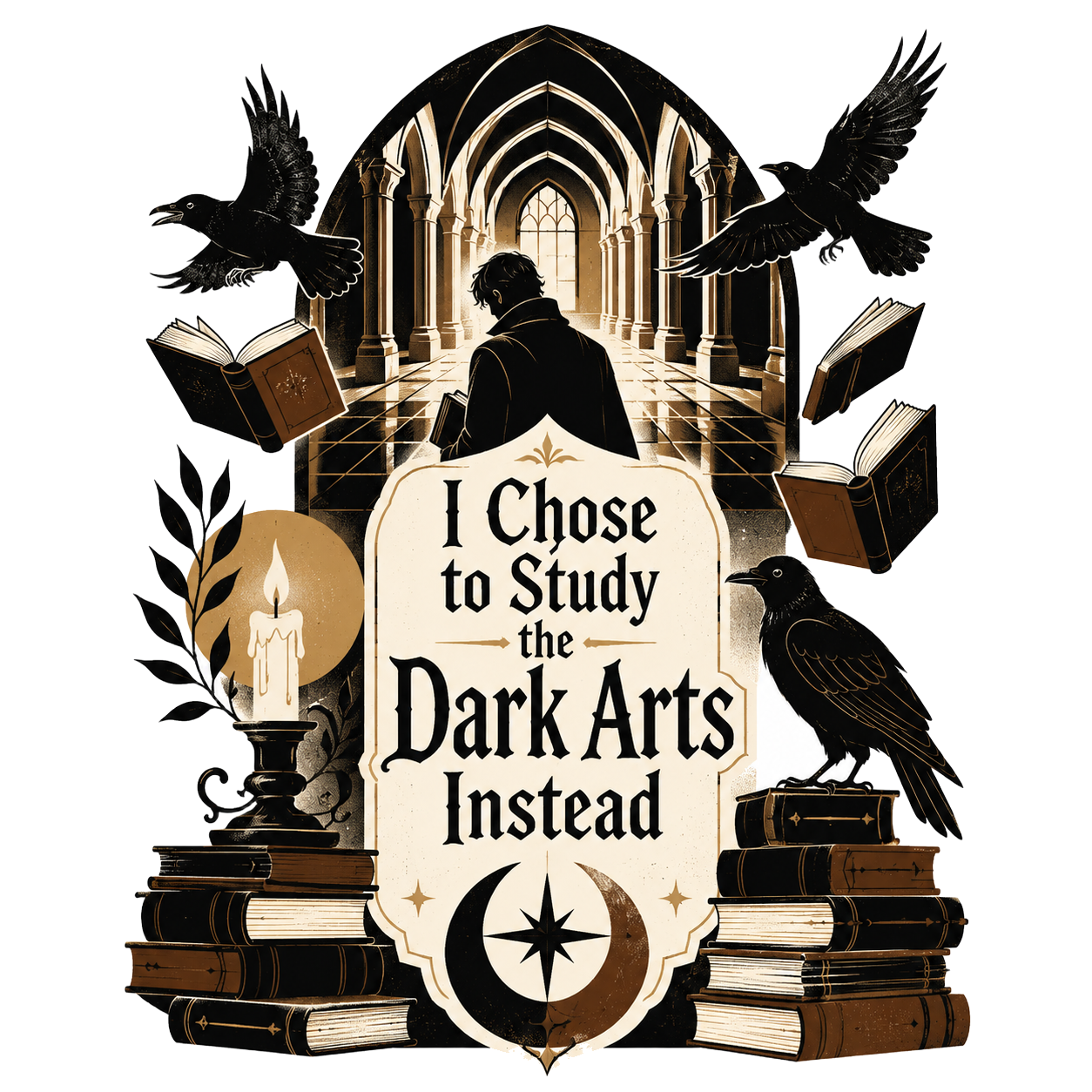 Dark Academia Scholar