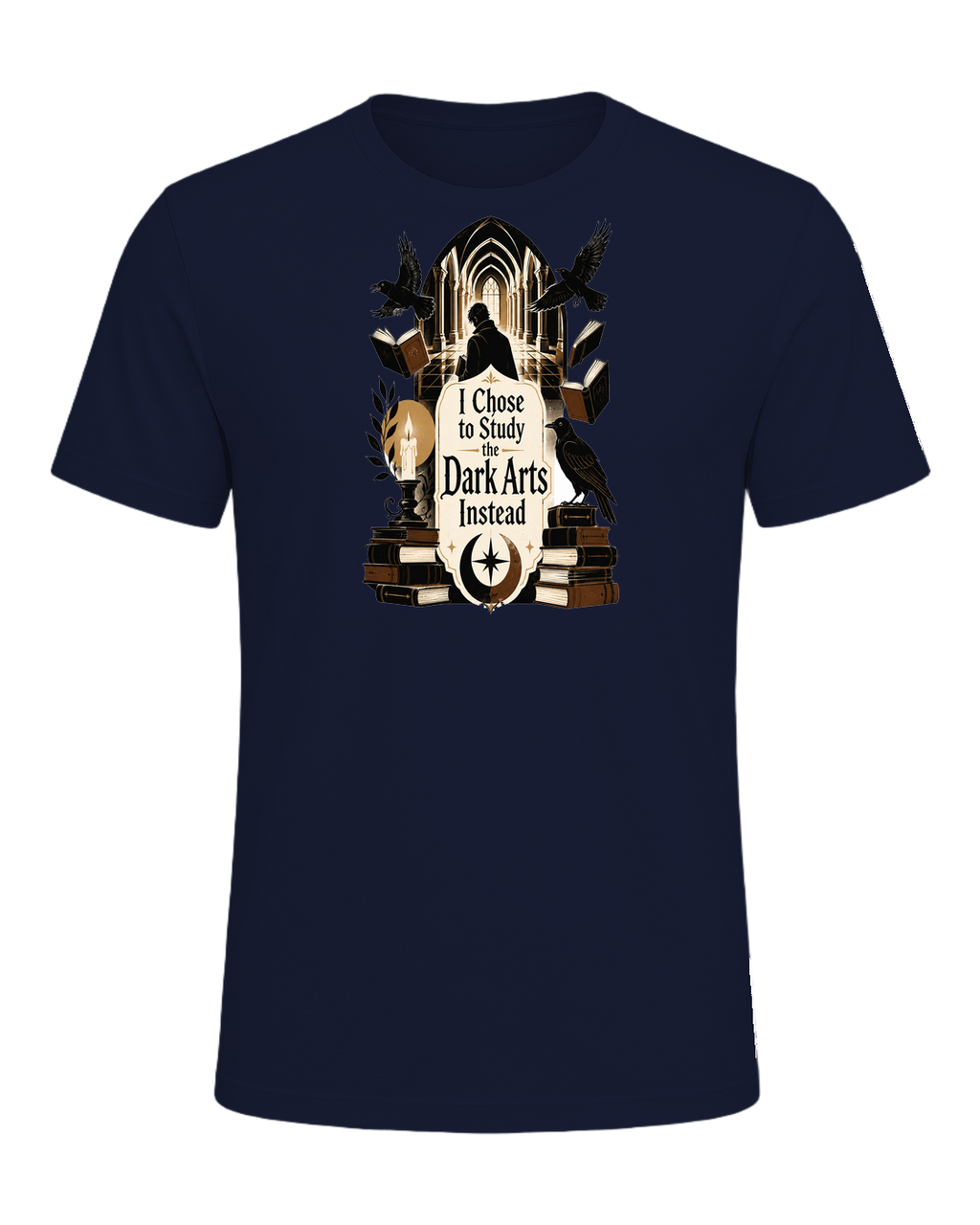 Dark Academia Scholar — Navy