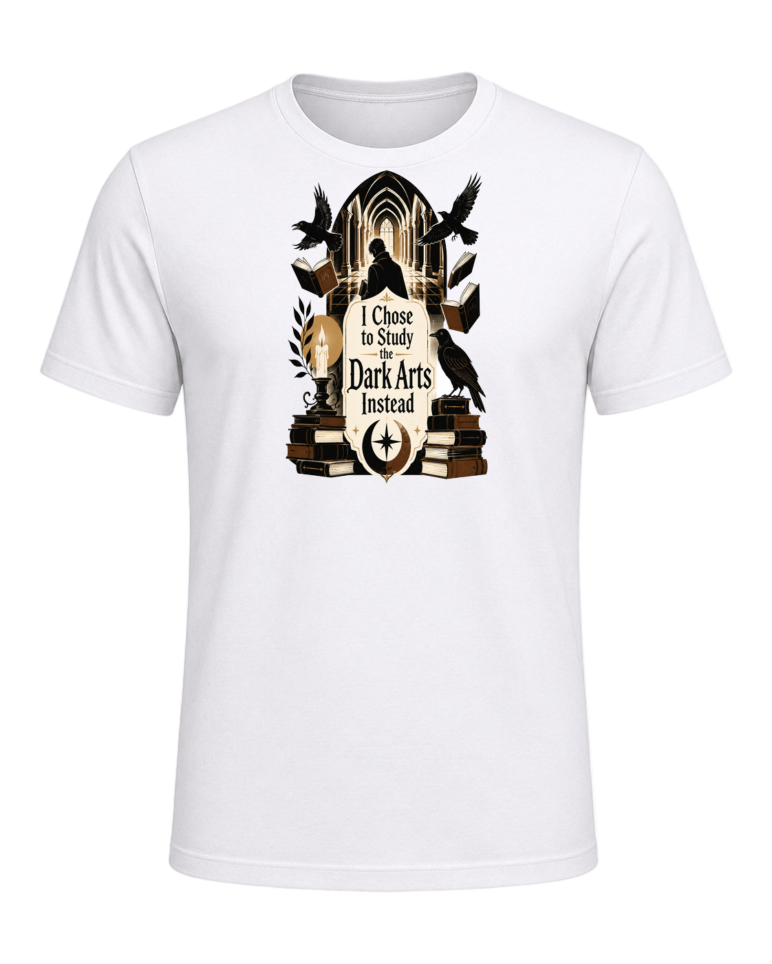 Dark Academia Scholar — White