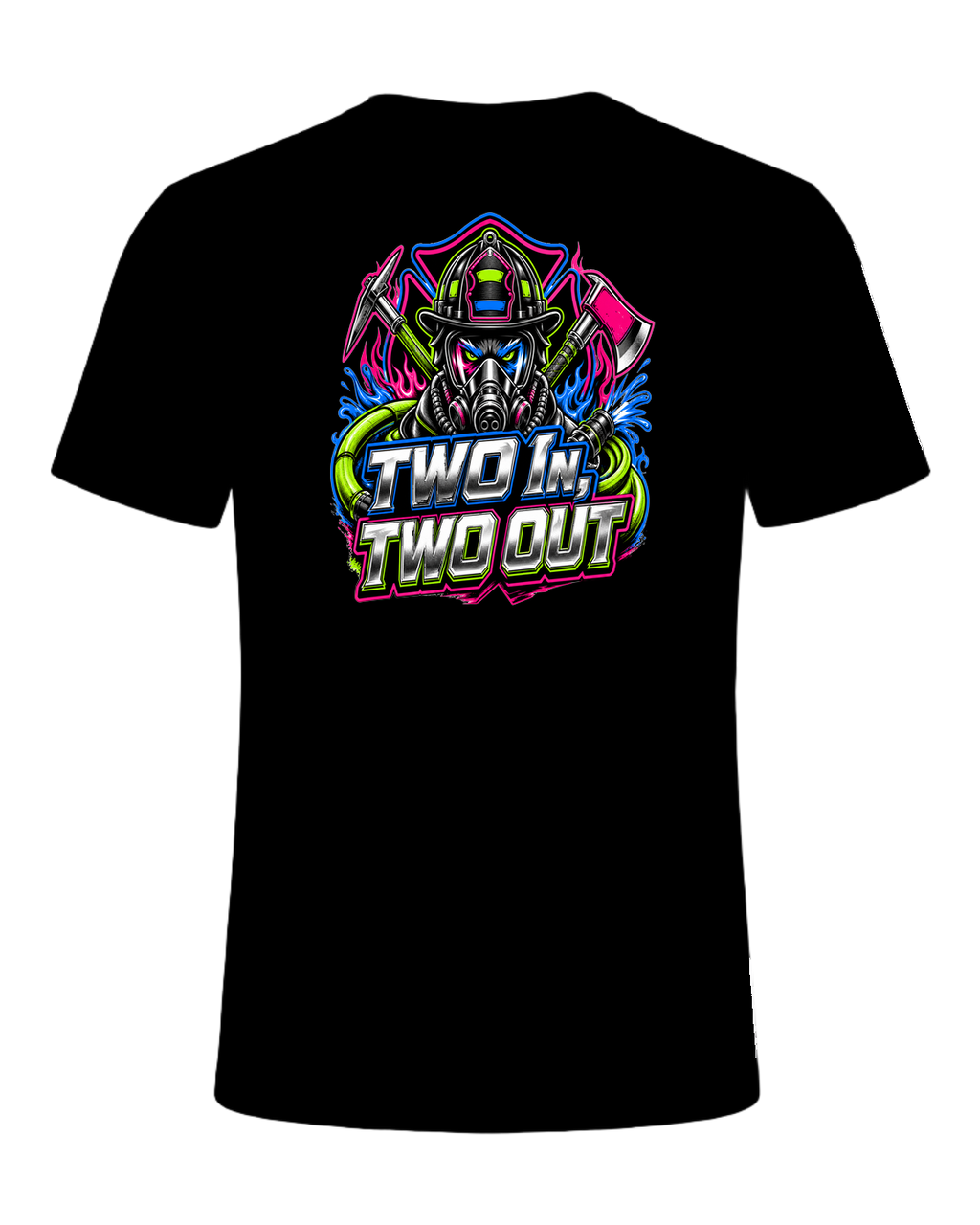 TWO IN, TWO OUT — Black