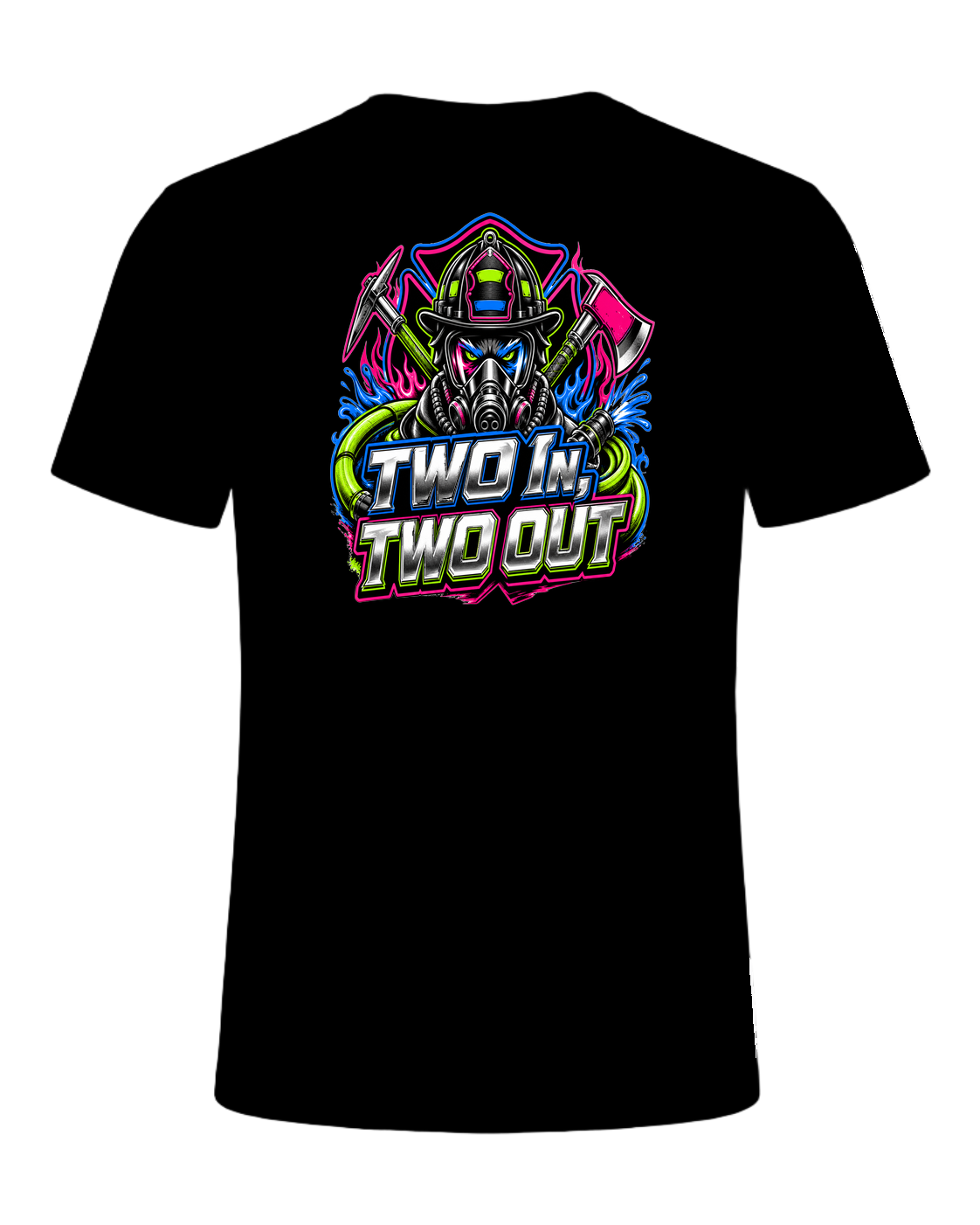 TWO IN, TWO OUT — Black