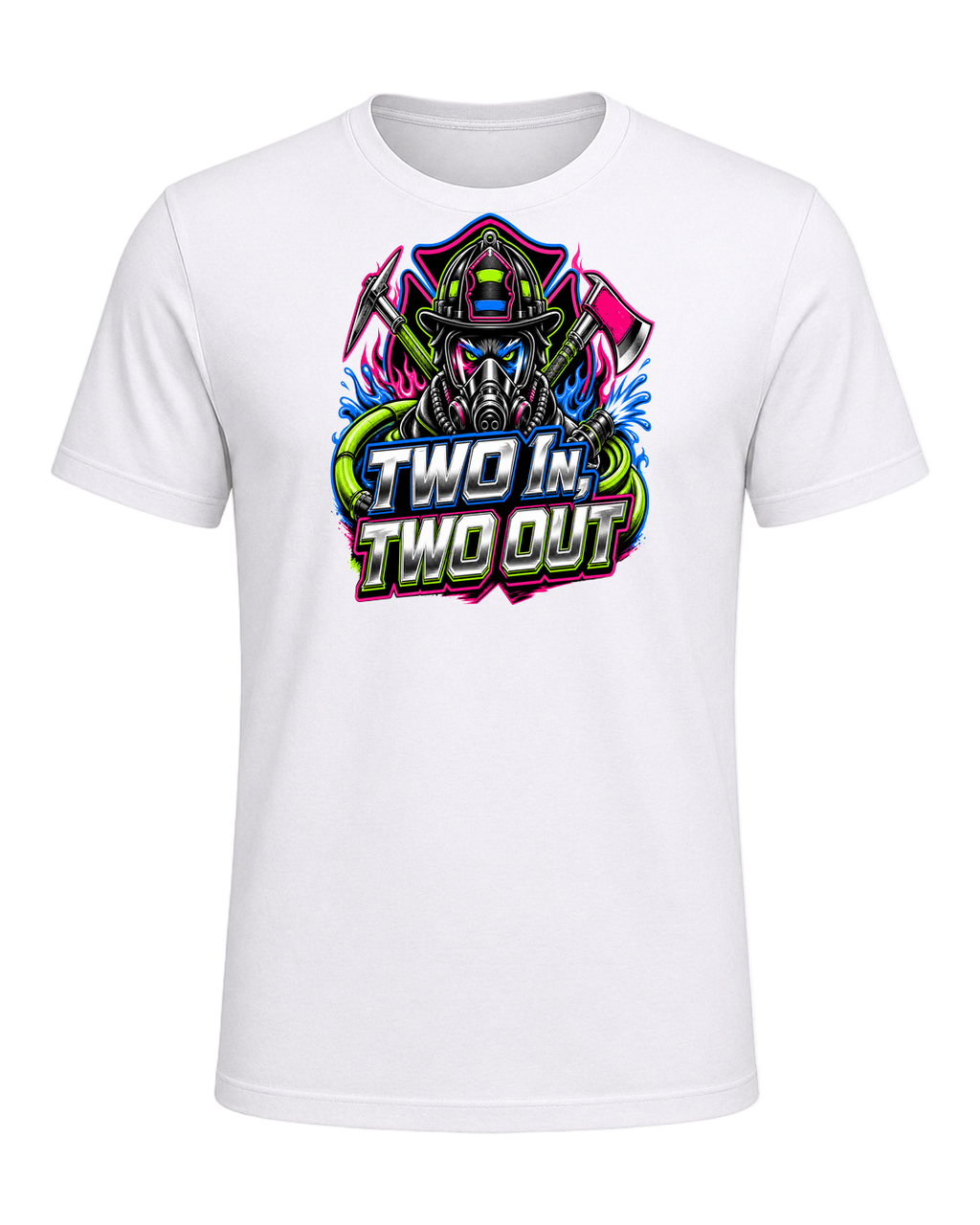 TWO IN, TWO OUT — White