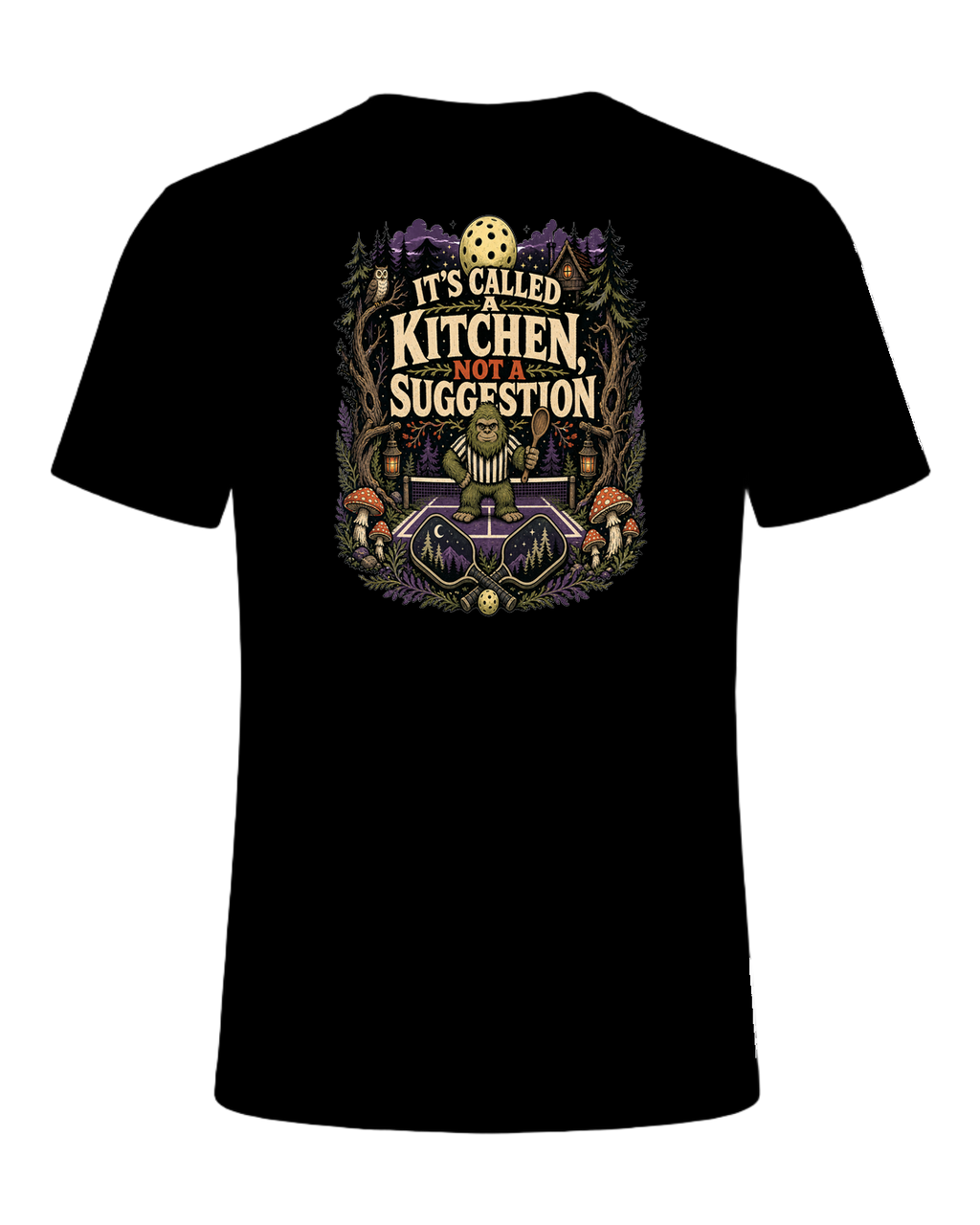 IT'S CALLED A KITCHEN, NOT A SUGGESTION — Black