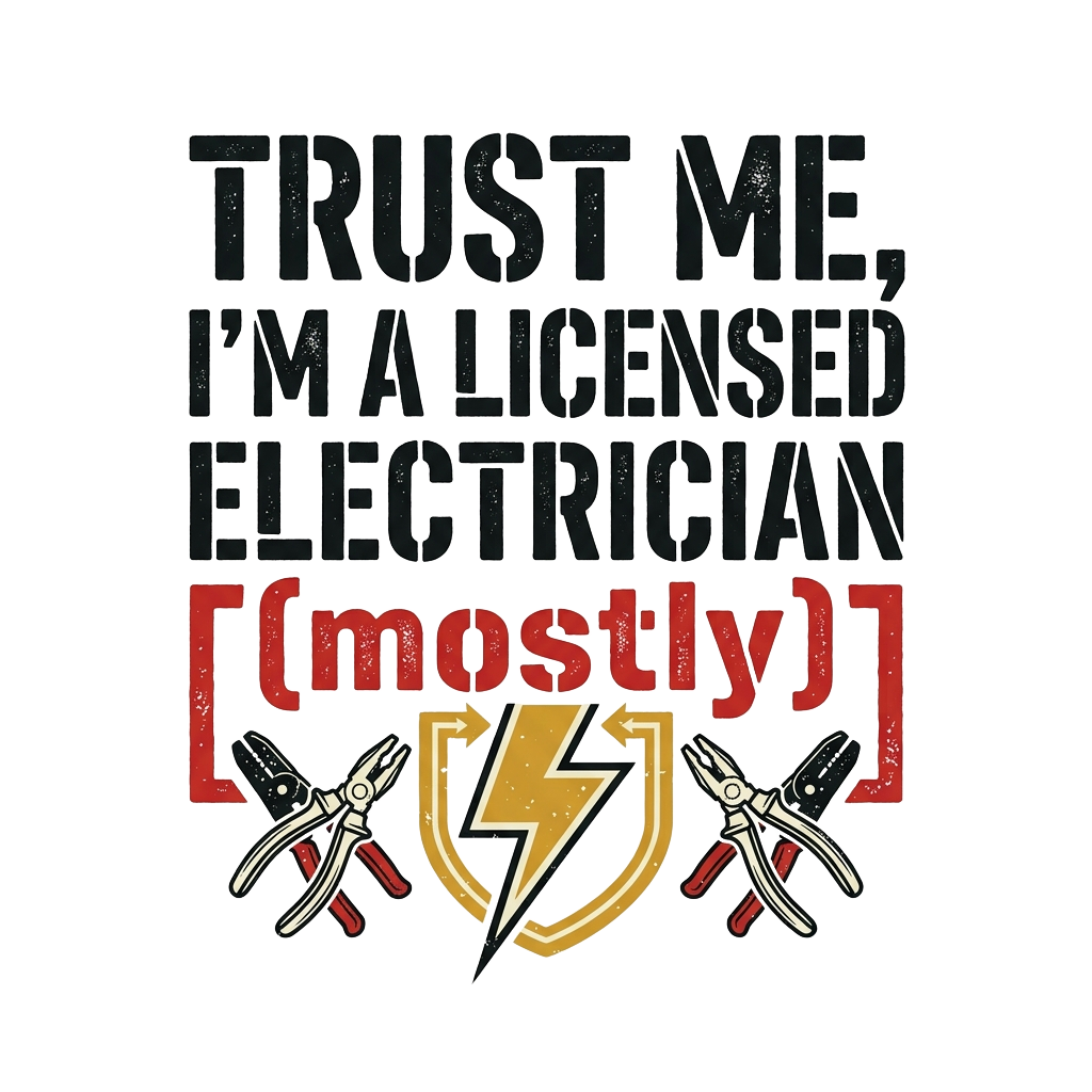 Trust me, I'm a licensed electrician (mostly)