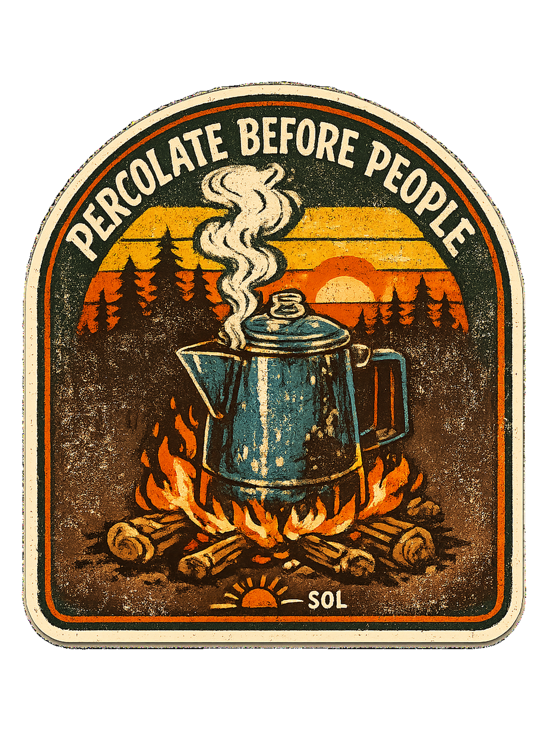 Percolate Before People Tee