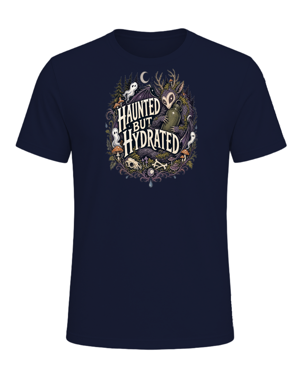 HAUNTED BUT HYDRATED — Navy