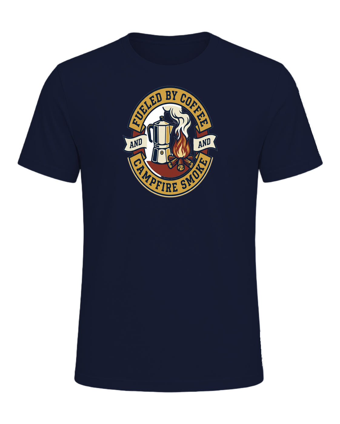 FUELED BY COFFEE AND CAMPFIRE SMOKE — Navy