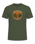 Buck Fever Club Tee — Military Green