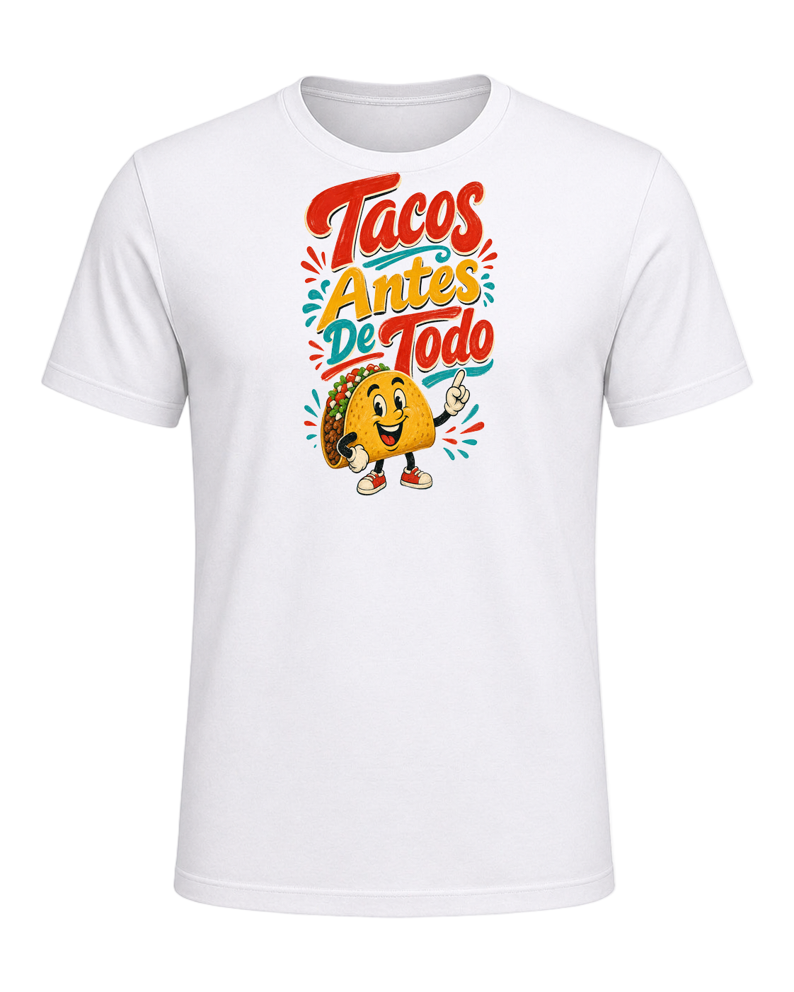 Tacos Antes De Todo — White