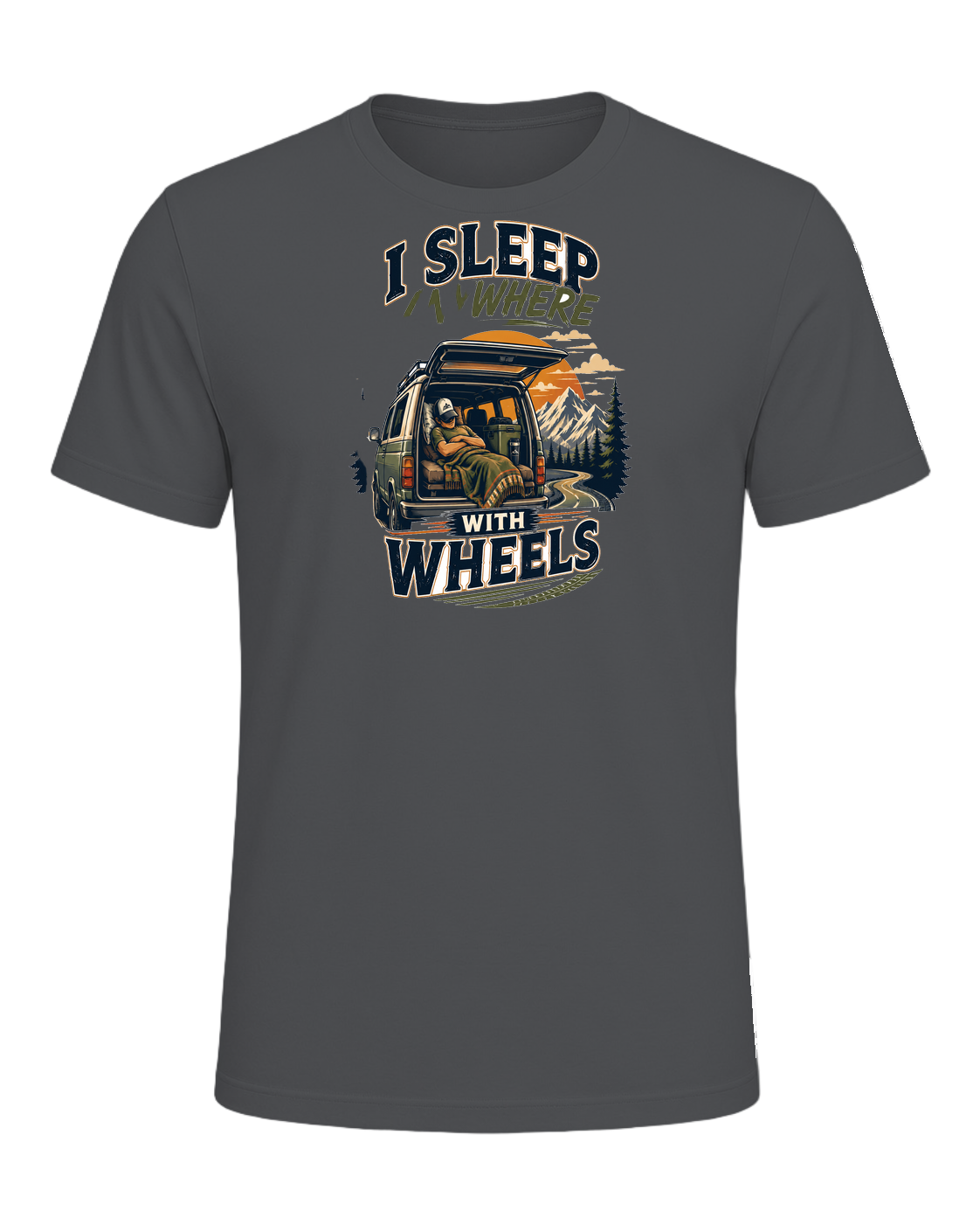 I SLEEP ANYWHERE WITH WHEELS — Asphalt